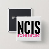 BADGE CARRÉ 5 CM NCIS 2 (Devant & derrière)