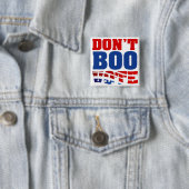 Badge Carré 5 Cm Ne huez pas le vote (En situation)