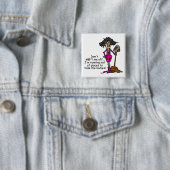 Badge Carré 5 Cm Ne me manque pas (En situation)