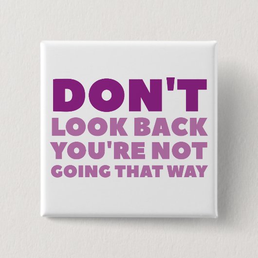 Badge Carré 5 Cm Ne pas - Bouton Carré (Devant)