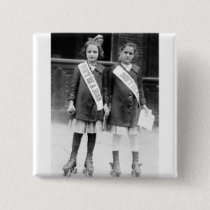 Badge Carré 5 Cm Ne soyez pas une croûte