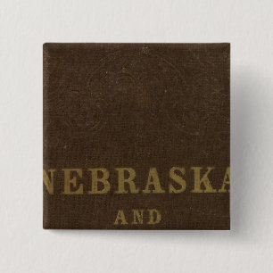 Badge Carré 5 Cm Nebraska et Kansas