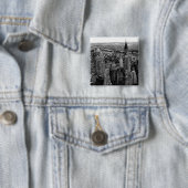 Badge Carré 5 Cm New York (En situation)