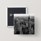 Badge Carré 5 Cm New York (Devant & derrière)