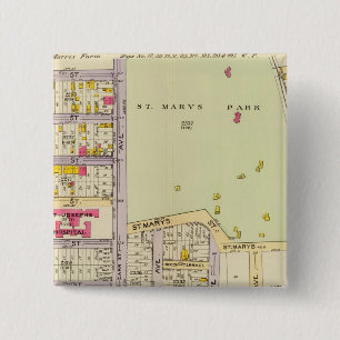 Badge Carré 5 Cm New York 25