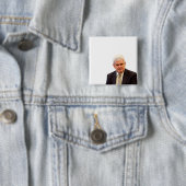 Badge Carré 5 Cm Newt Gingrich - Écrivez votre propre texte (En situation)