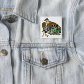 Badge Carré 5 Cm Nid vide (En situation)