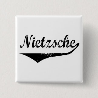 Badge Carré 5 Cm Nietzsche
