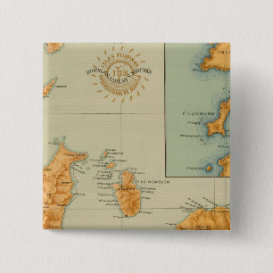 Badge Carré 5 Cm No 16 Romblon, Tablas et Sibuyan