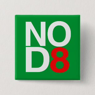 BADGE CARRÉ 5 CM NO D8 - AUCUNE DATE