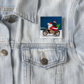Badge Carré 5 Cm Noël aux canicules (En situation)