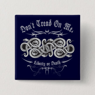 Badge Carré 5 Cm Noeud de serpent de DTOM