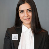 Badge Carré 5 Cm Nom de l'employé du logo de l'entreprise