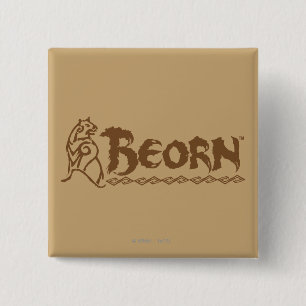 Badge Carré 5 Cm Nom d'ours de BEORN™