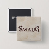 Badge Carré 5 Cm Nom SMAUG™ (Devant & derrière)