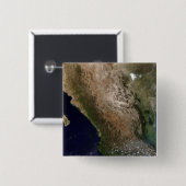 Badge Carré 5 Cm Nord du Mexique 2 (Devant & derrière)