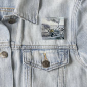 Badge Carré 5 Cm Northumbrian de Stephenson ' (En situation)