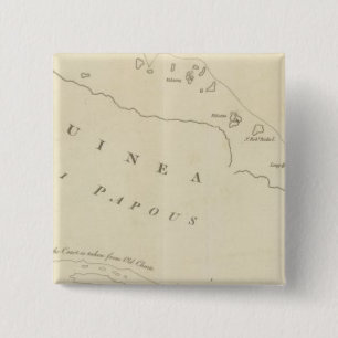 Badge Carré 5 Cm Nouvelle-Angleterre