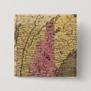 Badge Carré 5 Cm Nouvelle-Angleterre 4