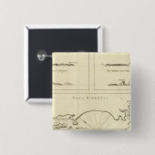 Badge Carré 5 Cm Nouvelle Irlande (Devant & derrière)