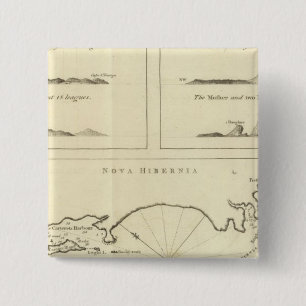 Badge Carré 5 Cm Nouvelle Irlande