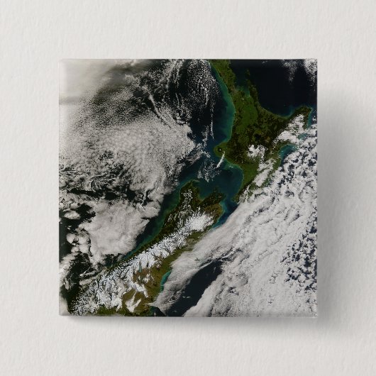 Badge Carré 5 Cm Nouvelle-Zélande 3 (Devant)