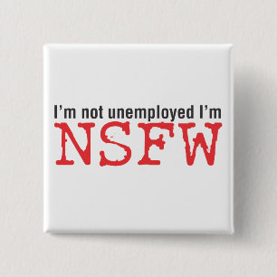 BADGE CARRÉ 5 CM NSFW