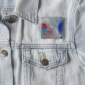 Badge Carré 5 Cm Nuit et jour, 1908-11 (En situation)