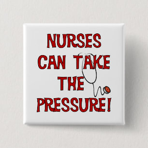 Badge Carré 5 Cm Nurses Can