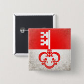 Badge Carré 5 Cm Obwalden (Devant & derrière)