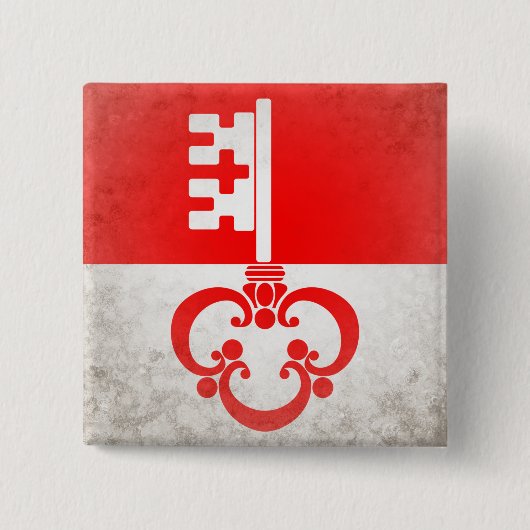 Badge Carré 5 Cm Obwalden (Devant)