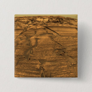 Badge Carré 5 Cm Occasion de Rover d'exploration de Mars