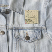 Badge Carré 5 Cm Océanie (En situation)