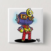 Badge Carré 5 Cm Ocho (Devant)