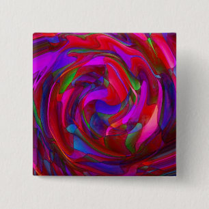 Badge Carré 5 Cm Odyssée de l'esprit