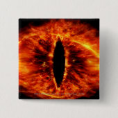 Badge Carré 5 Cm Oeil de Sauron (Devant)