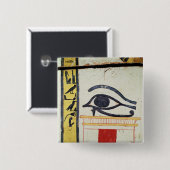 Badge Carré 5 Cm Oeil de Wedjat, détail de la couverture de (Devant & derrière)