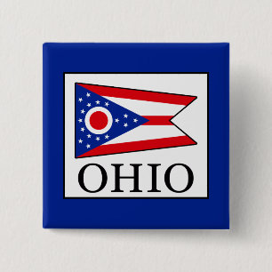 Badge Carré 5 Cm Ohio