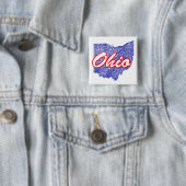 Badge Carré 5 Cm Ohio (En situation)