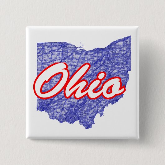 Badge Carré 5 Cm Ohio (Devant)