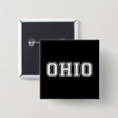 Badge Carré 5 Cm Ohio (Devant & derrière)