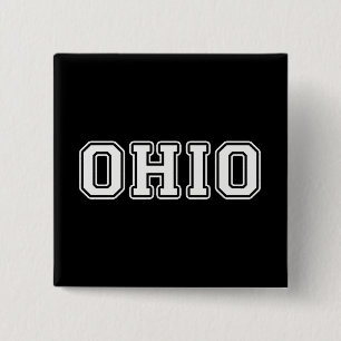 Badge Carré 5 Cm Ohio