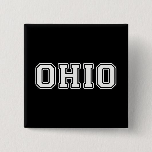 Badge Carré 5 Cm Ohio (Devant)