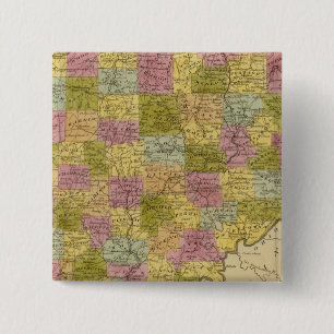 Badge Carré 5 Cm Ohio 3