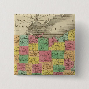 Badge Carré 5 Cm Ohio 5