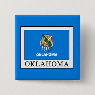 Badge Carré 5 Cm Oklahoma