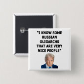 Badge Carré 5 Cm Oligarques (Devant & derrière)