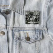 Badge Carré 5 Cm Oliver Cromwell (En situation)