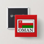 Badge Carré 5 Cm Oman (Devant & derrière)