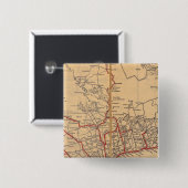 Badge Carré 5 Cm Ontario 3 (Devant & derrière)